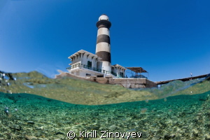 Lighthouse on Big Brother Island by Kirill Zinovyev 